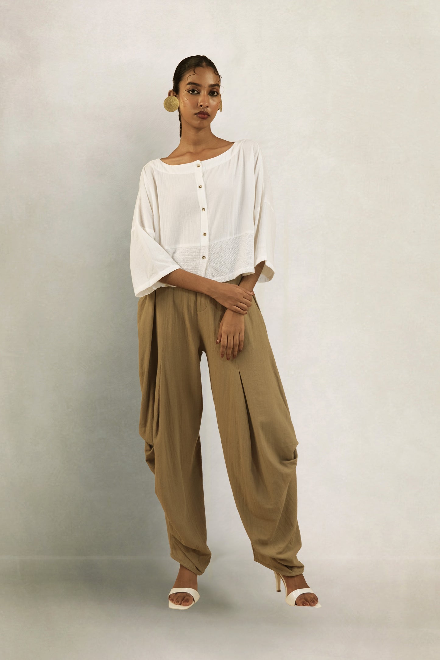 Tahira Crop blouse