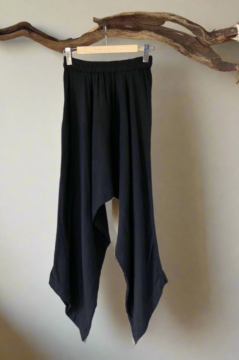 Black Afghani Pants