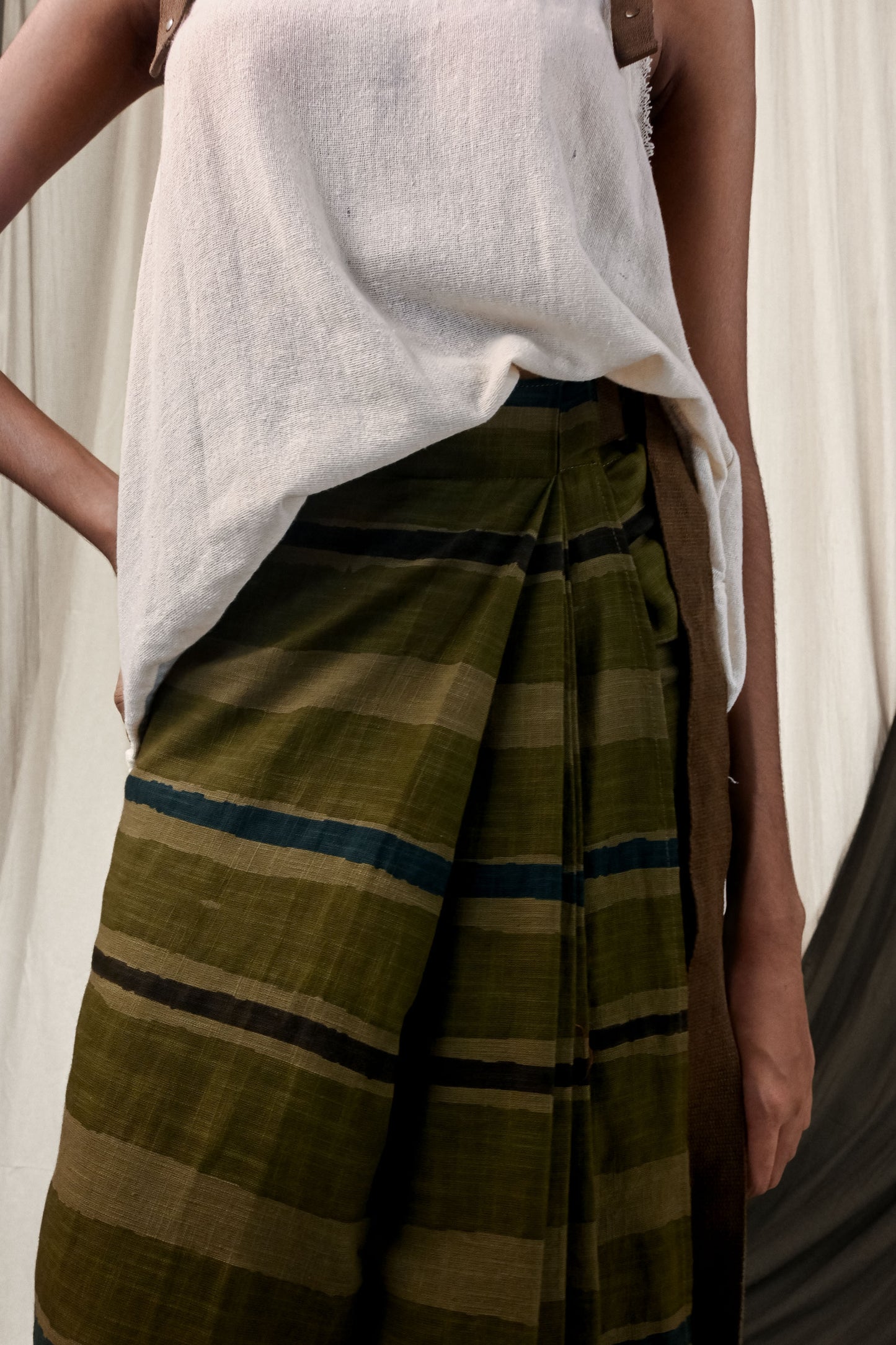 Wrap around Lungi - Stripe - Unisex