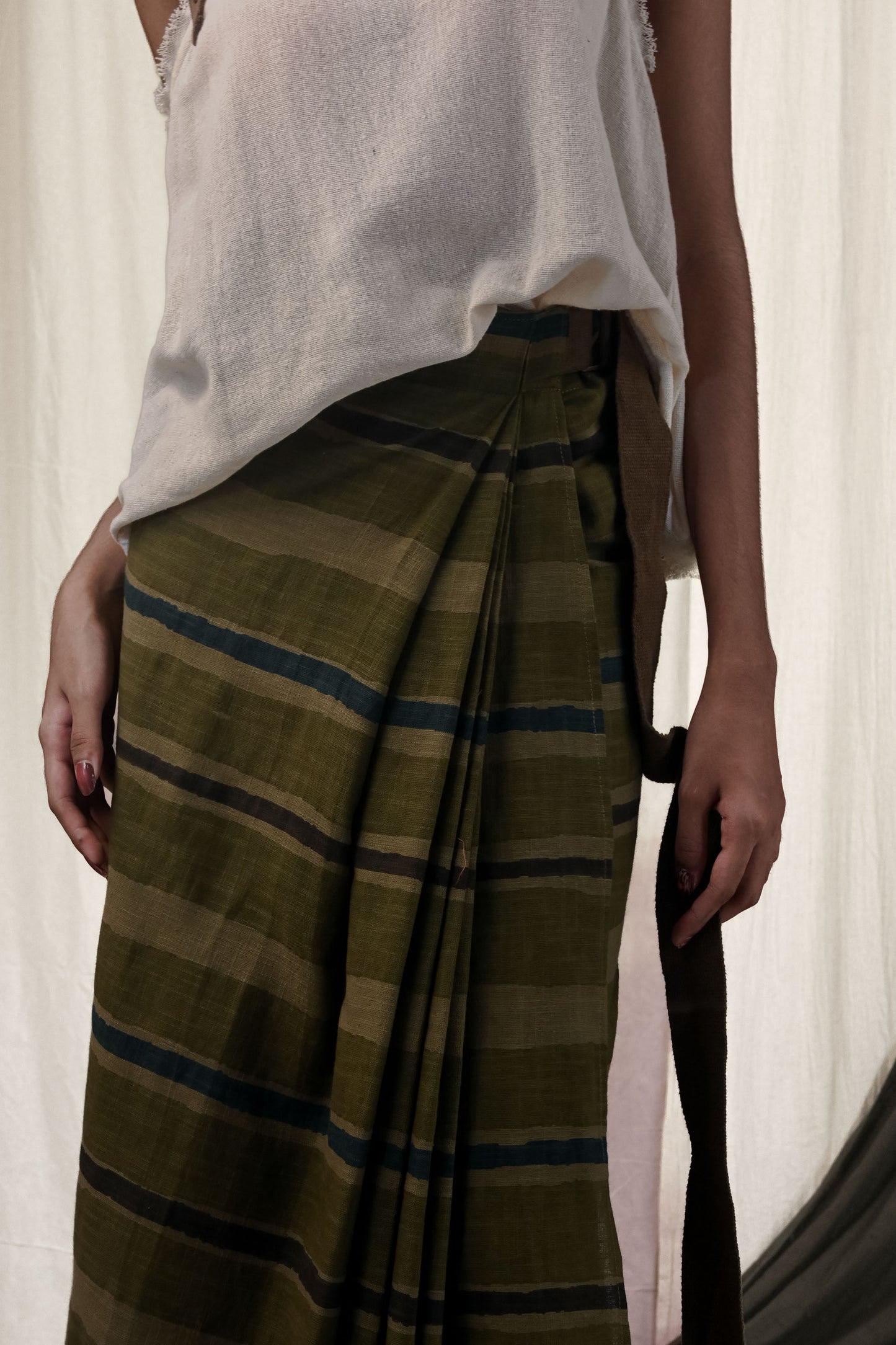 Wrap around Lungi - Stripe - Unisex