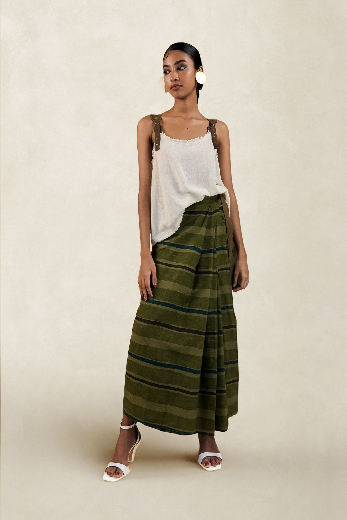 Wrap around Lungi - Stripe - Unisex