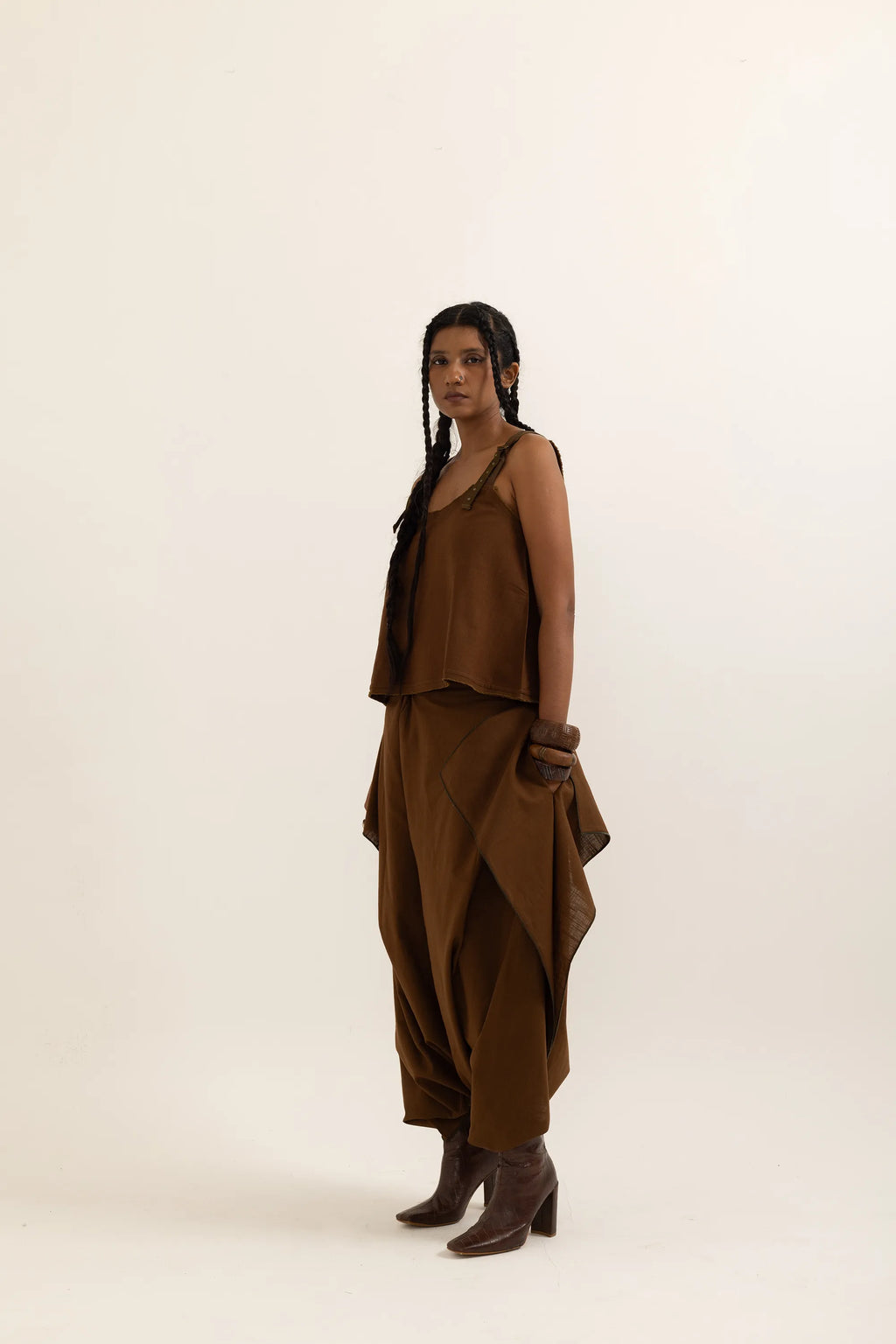FAIZ PANTS | BARK BROWN
