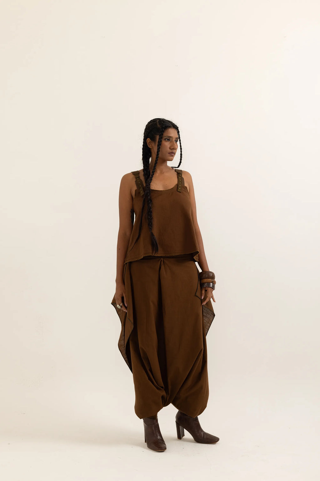 FAIZ PANTS | BARK BROWN