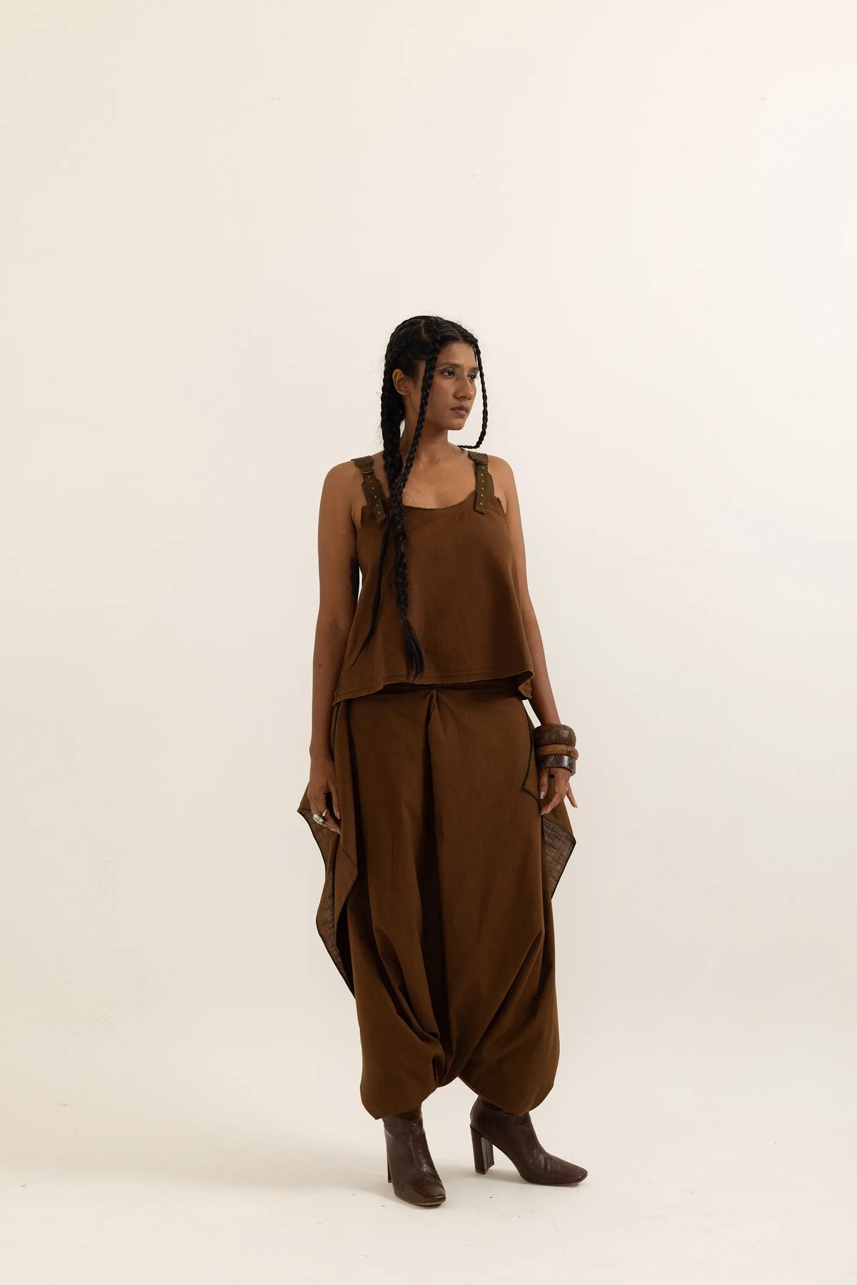 FAIZ PANTS | BARK BROWN