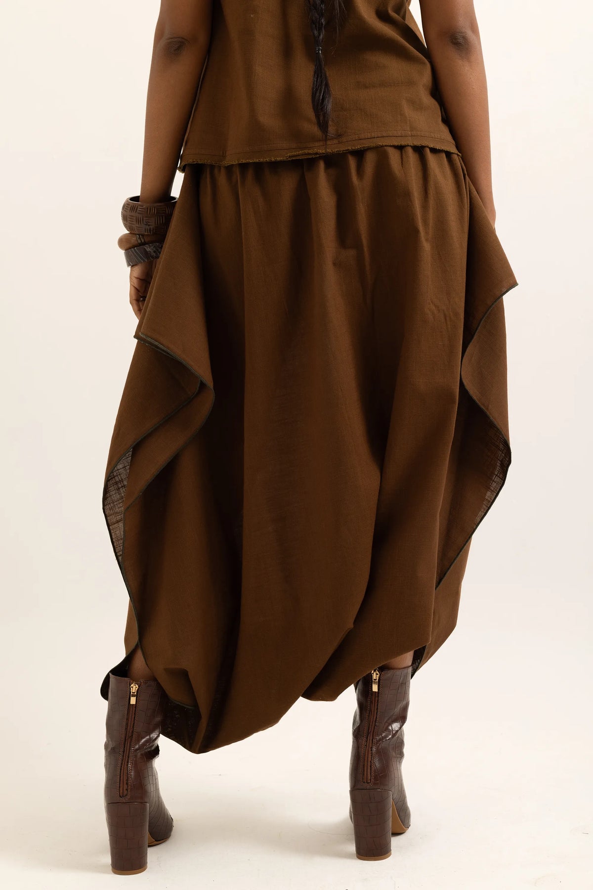 FAIZ PANTS | BARK BROWN
