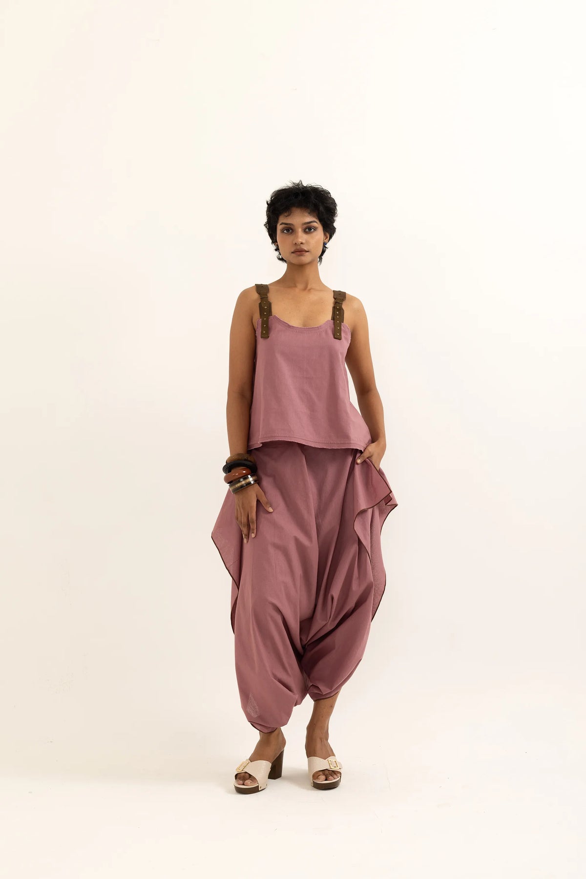 FAIZ PANTS | DUSTY PINK