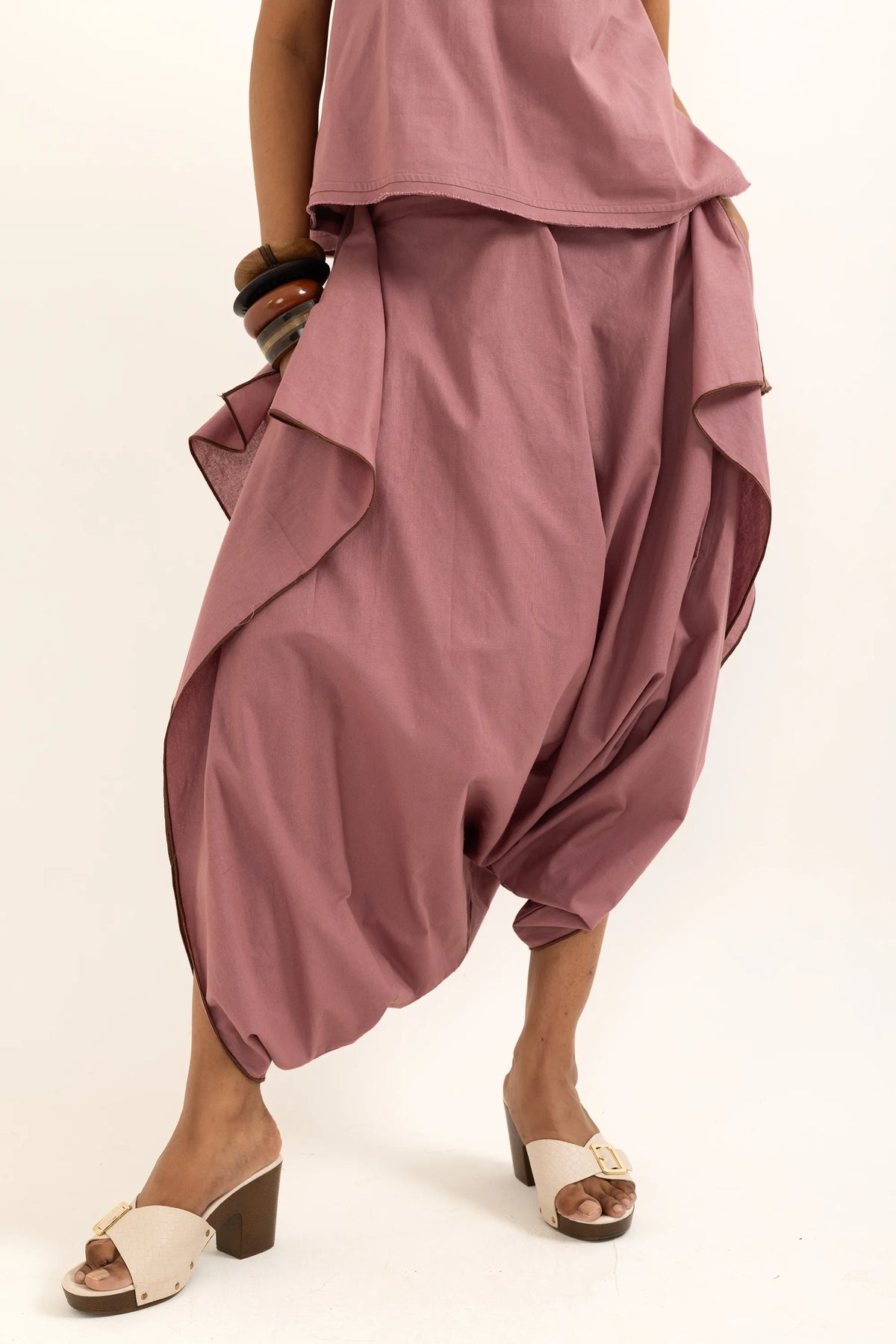 FAIZ PANTS | DUSTY PINK