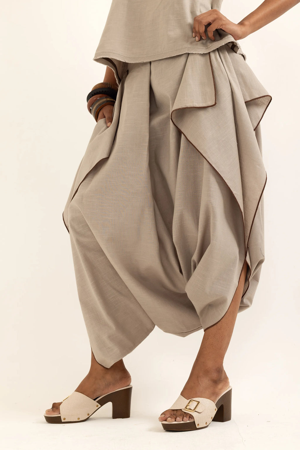 FAIZ PANTS | TAUPE