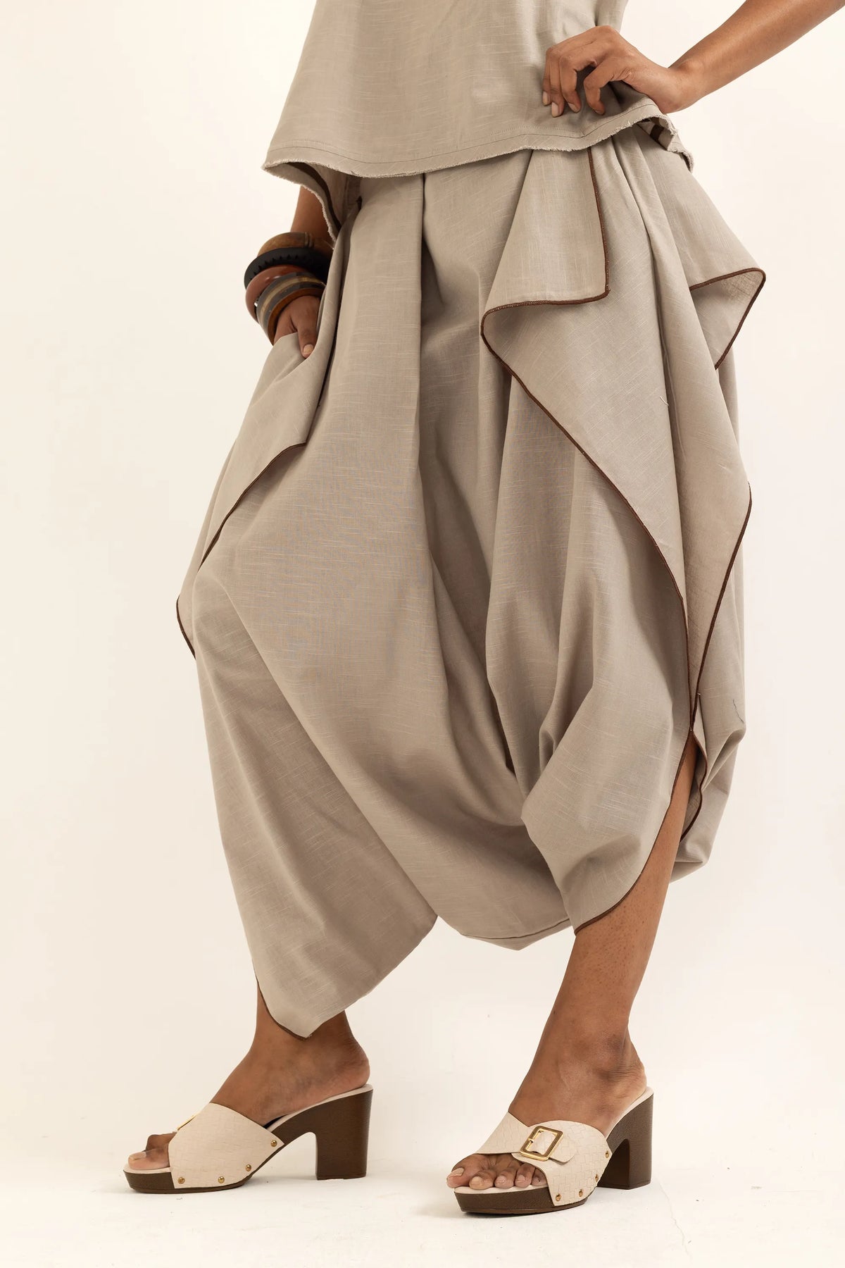 FAIZ PANTS | TAUPE