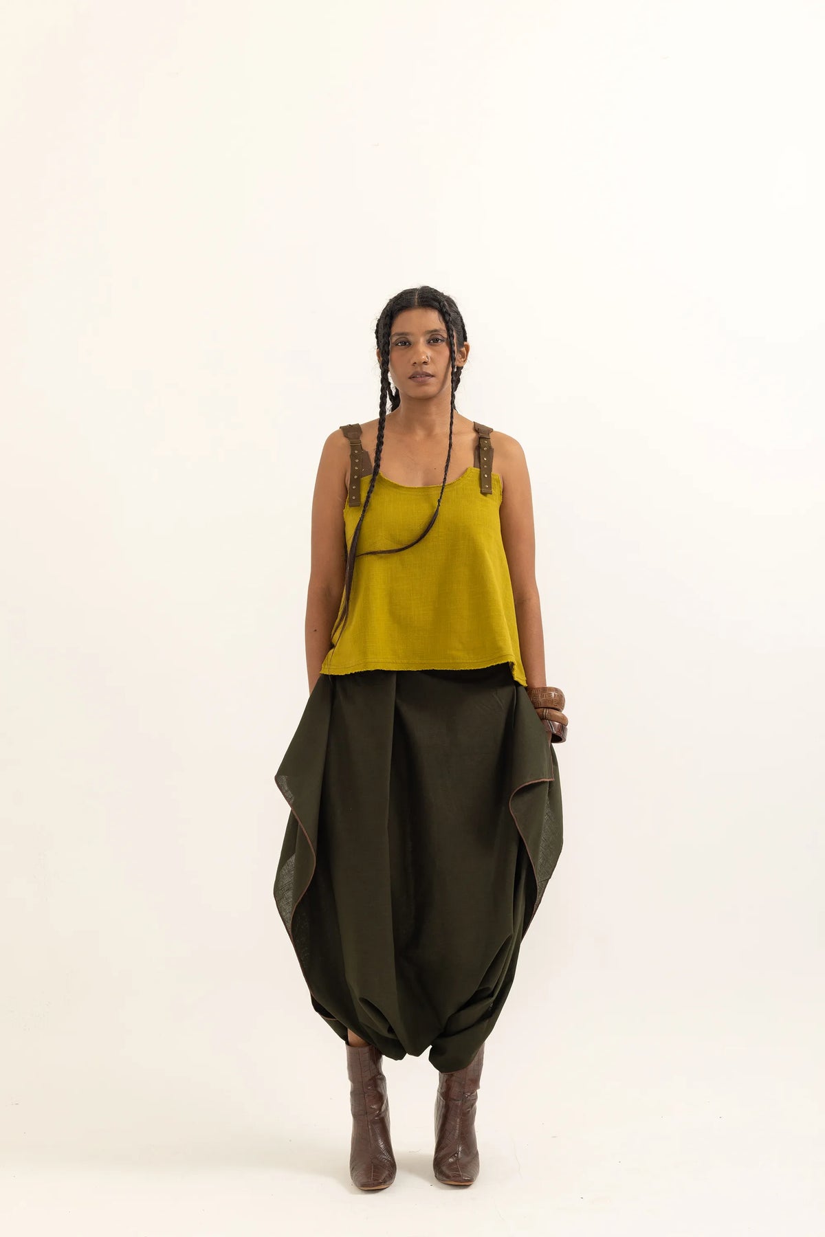 FAIZ PANTS | SAP GREEN