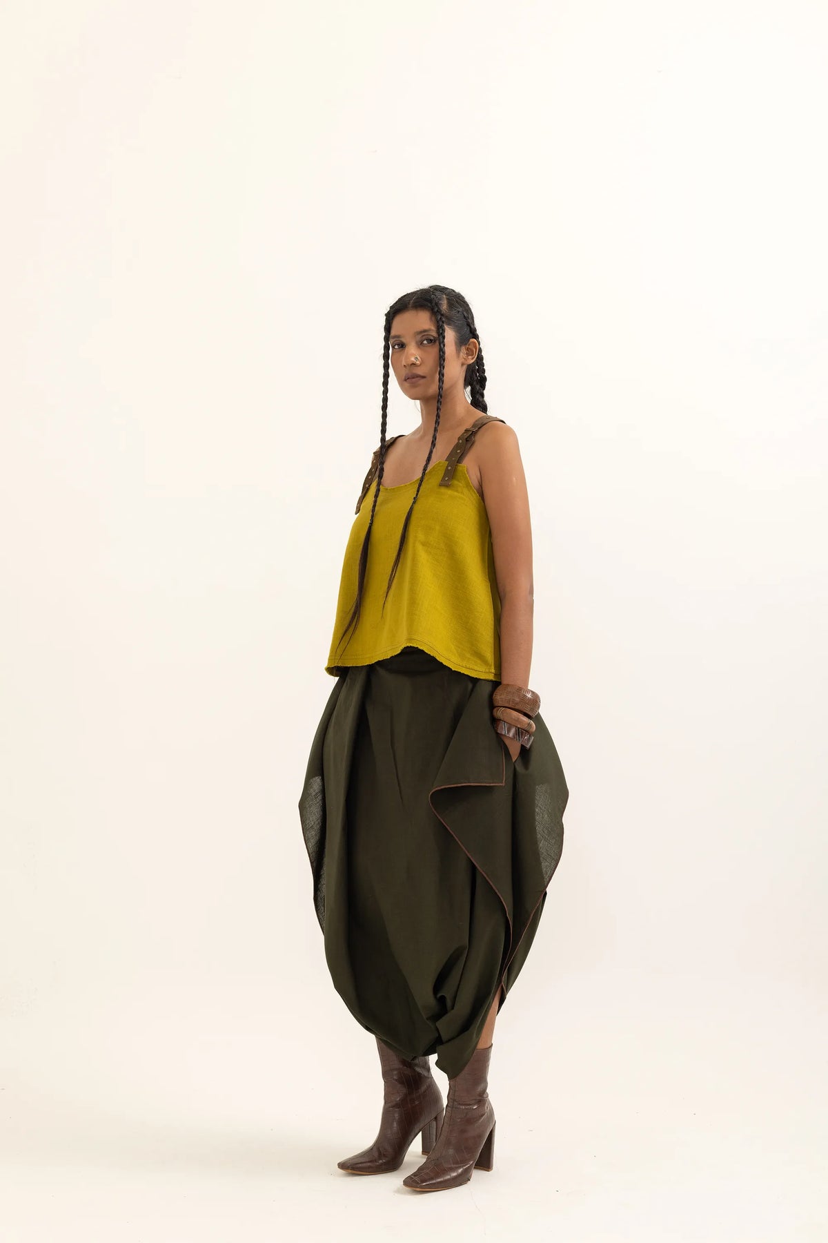 FAIZ PANTS | SAP GREEN