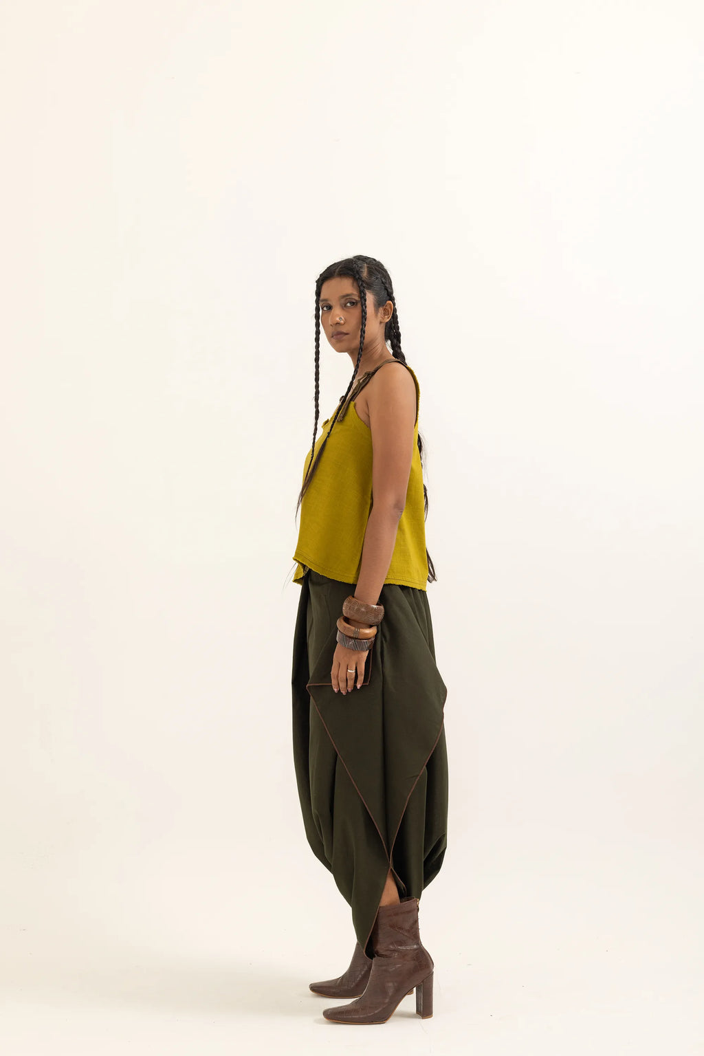 FAIZ PANTS | SAP GREEN