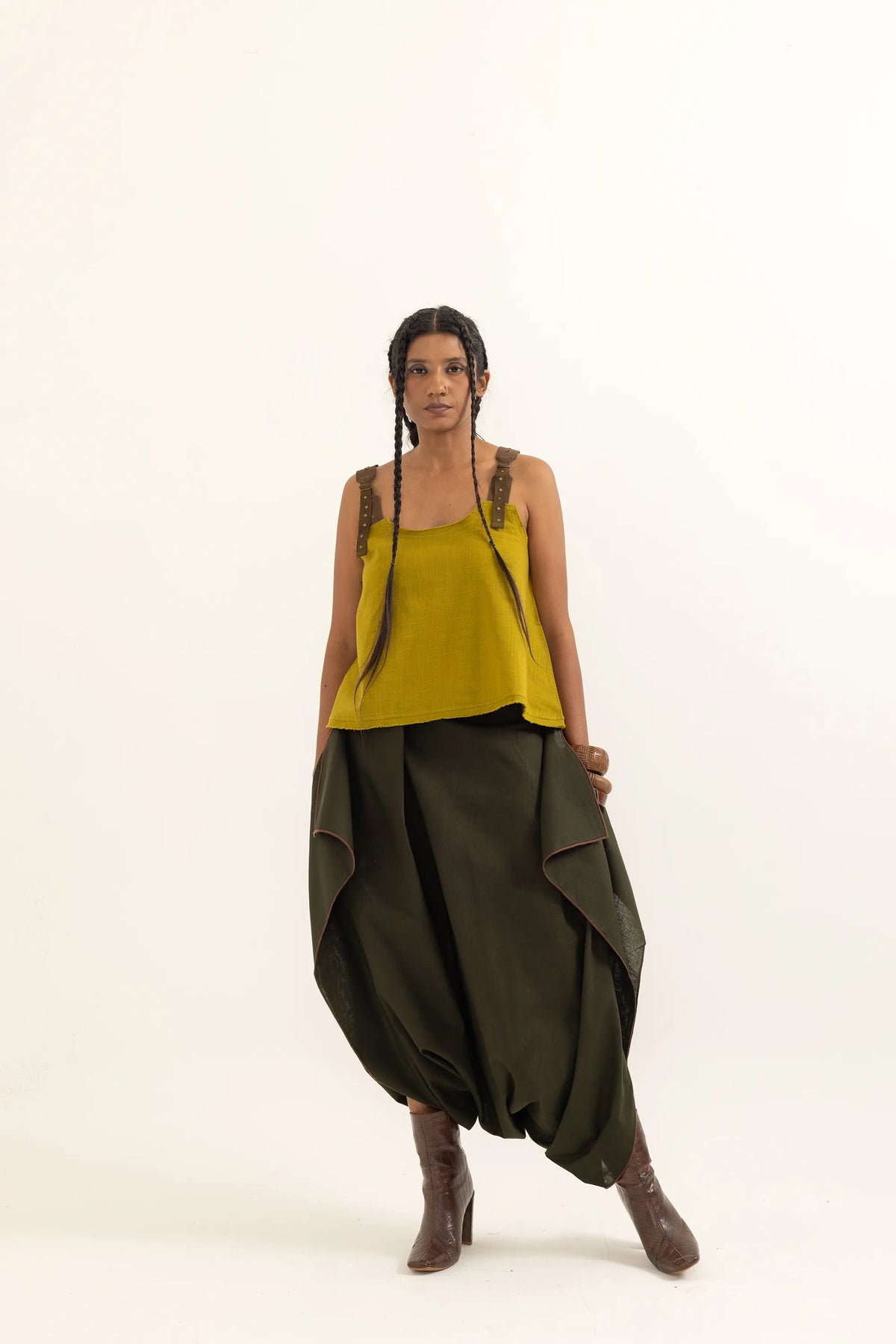 FAIZ PANTS | SAP GREEN
