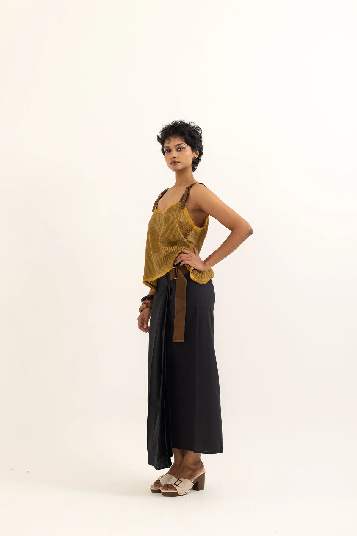WRAP AROUND LUNGI | BLACK