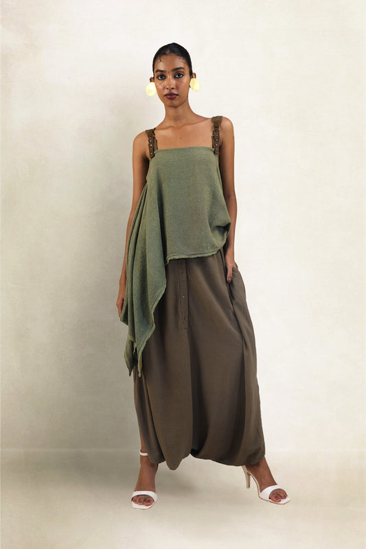 Net Kerchief Top