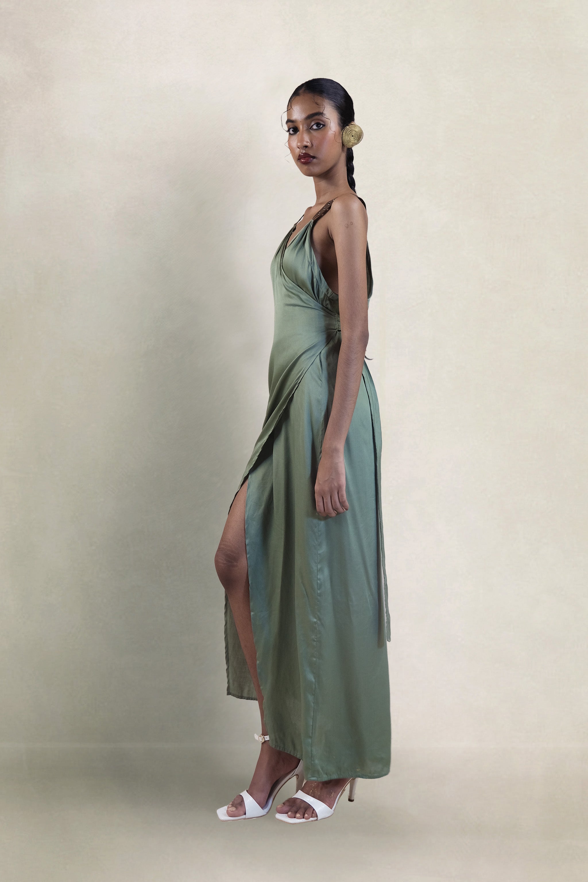 WRAP DRESS | AQUA