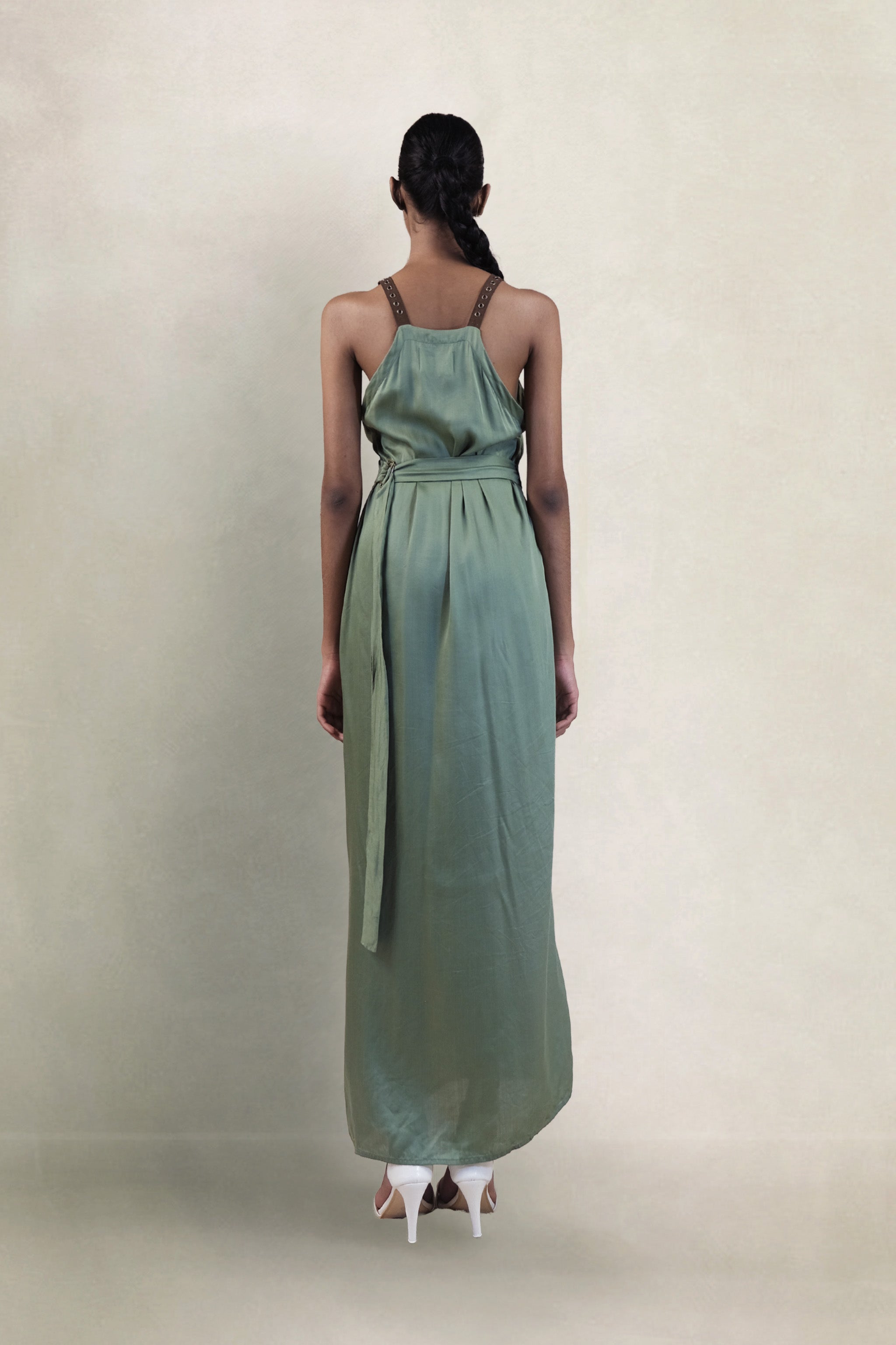 WRAP DRESS | AQUA