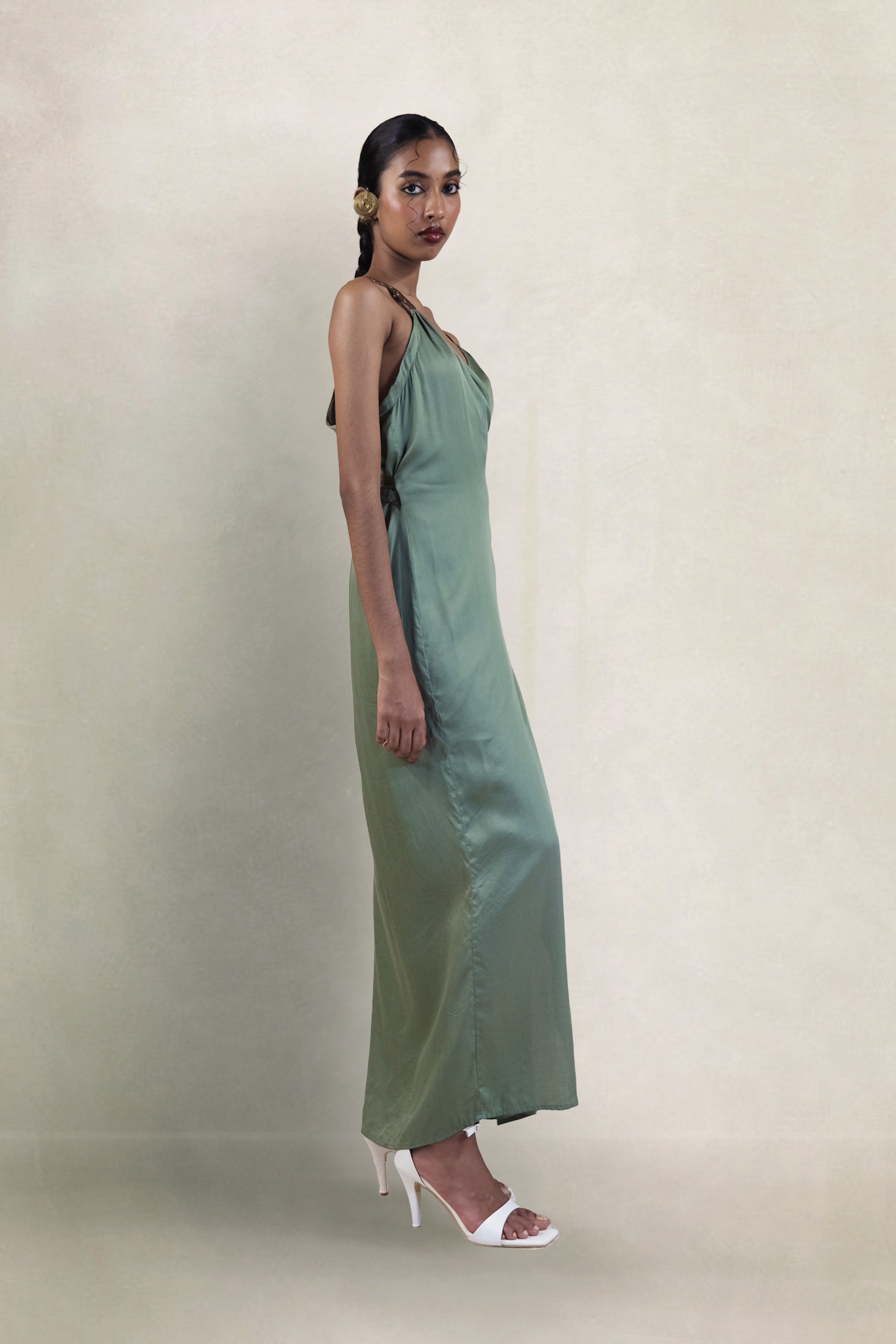 WRAP DRESS | AQUA
