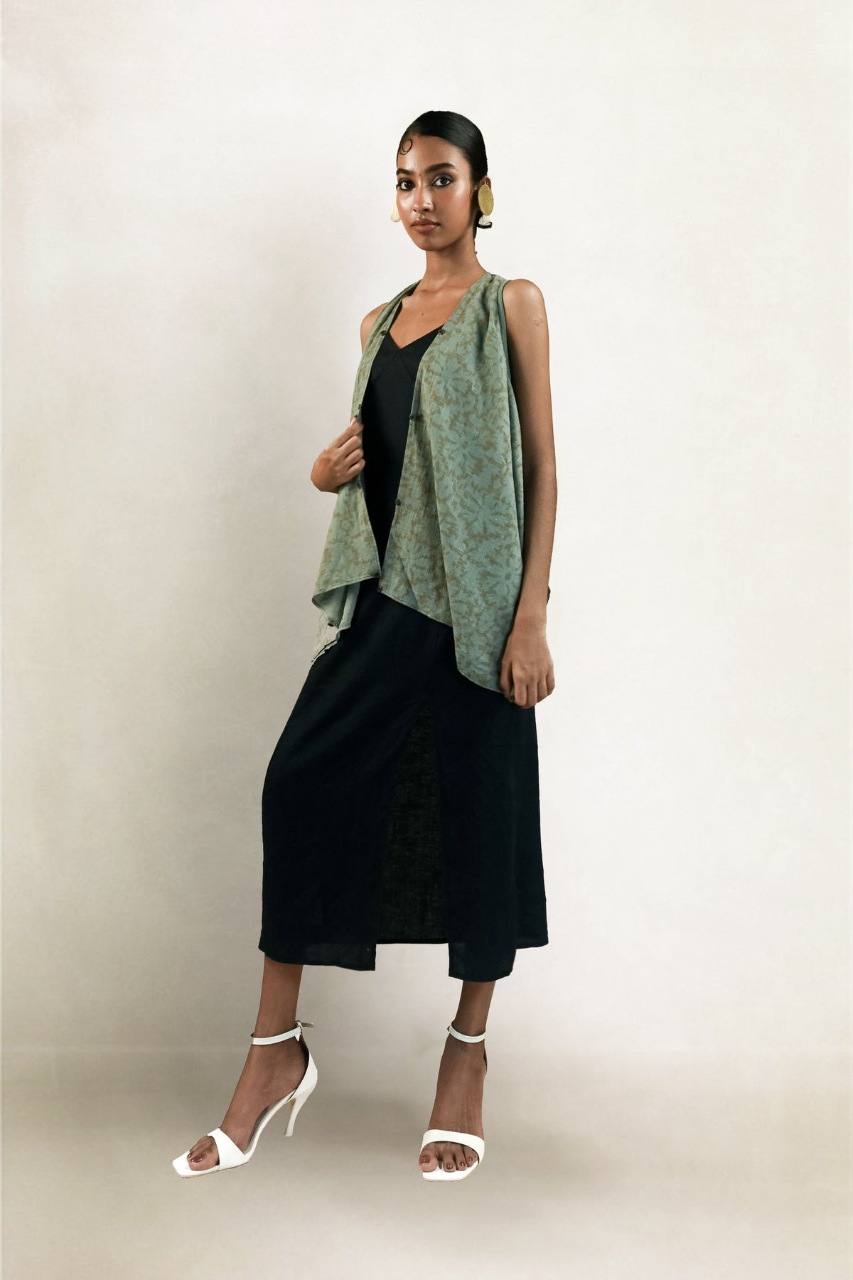 Kaifi Jacket - Block Printed (Unisex)
