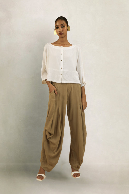 Tahira Crop blouse