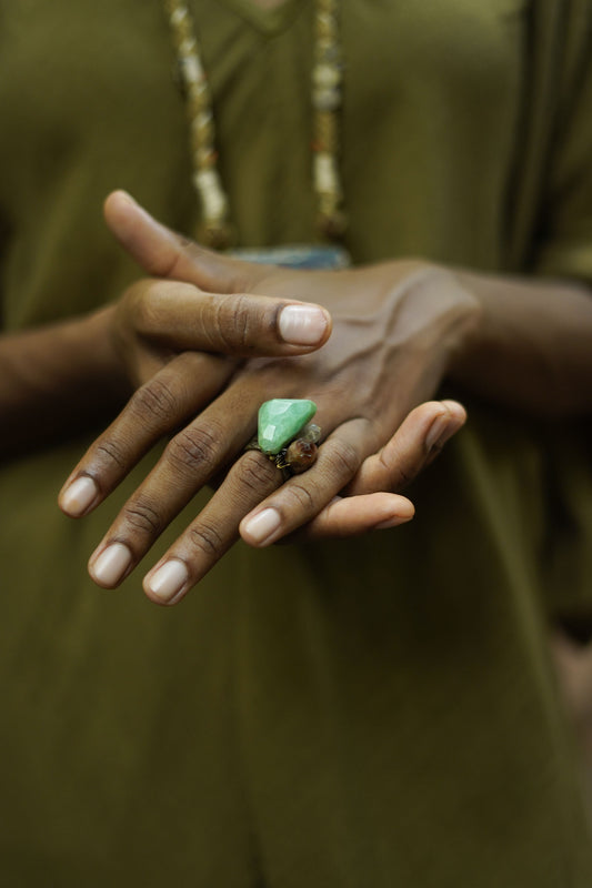 Aventurine Ring