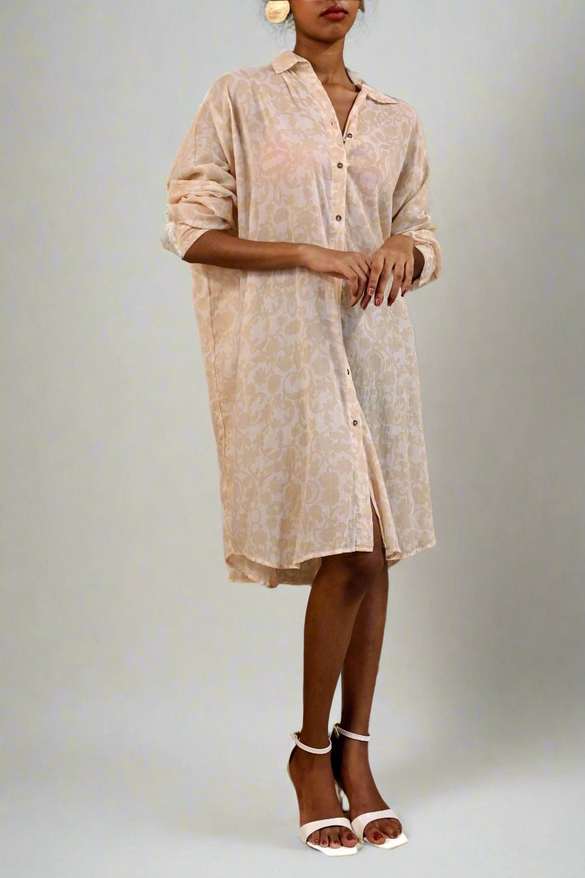 Boxy Shirt Dress
