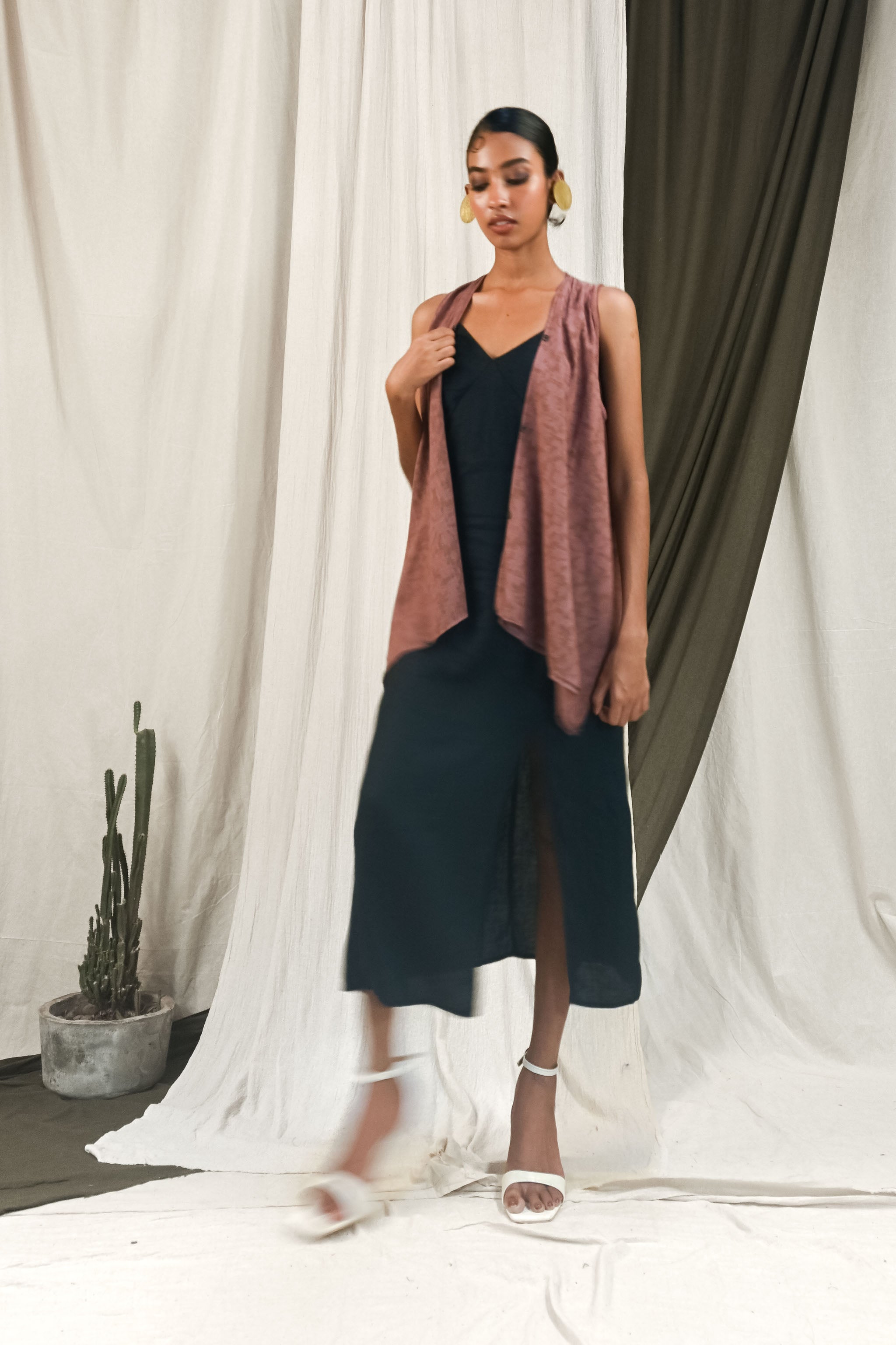 Kaifi Jacket - Block Printed (Unisex)