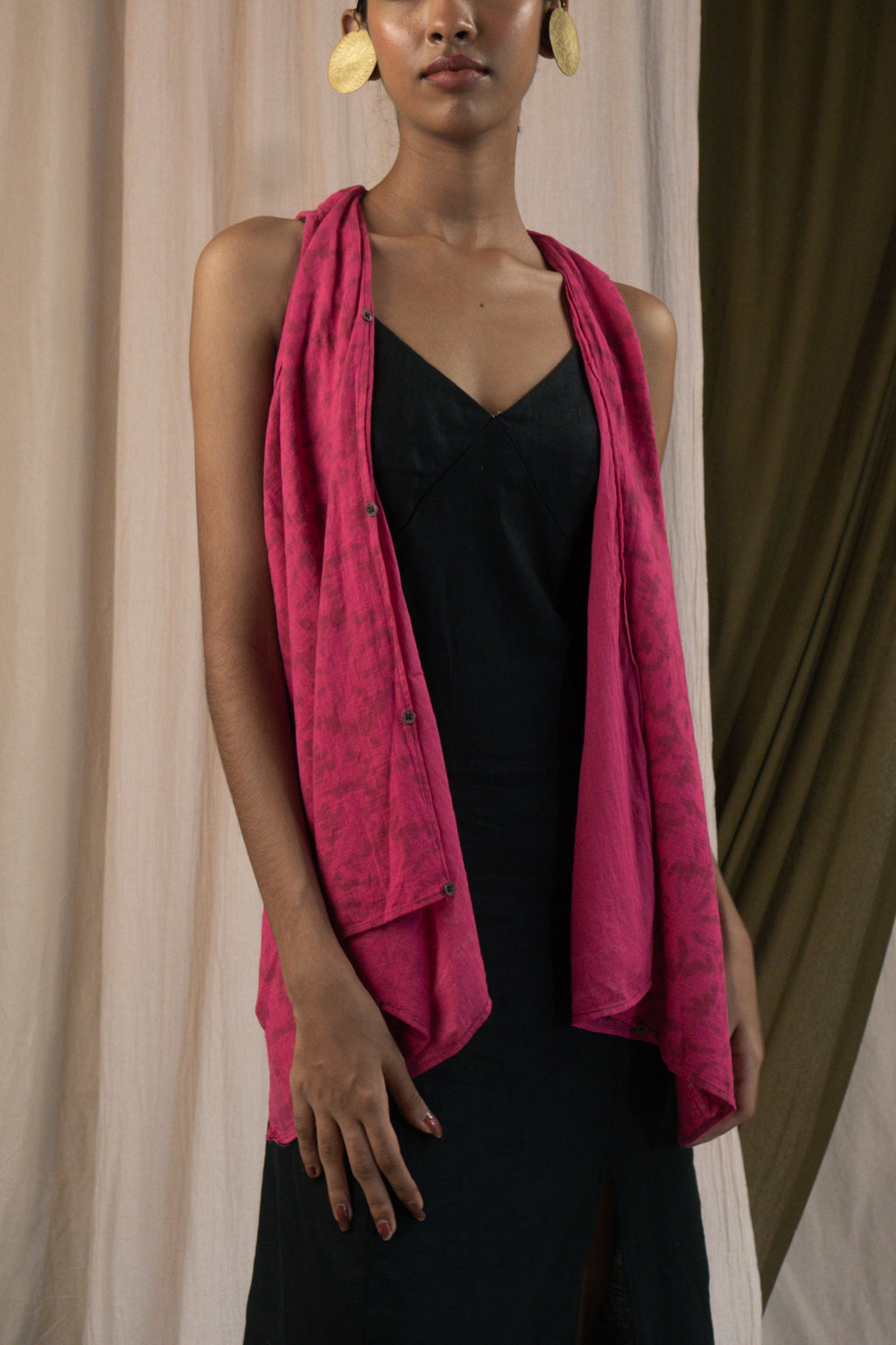Kaifi Jacket - Block Printed (Unisex)