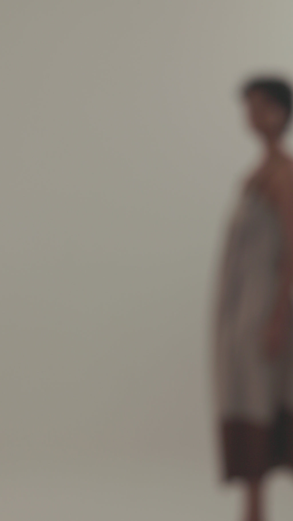 PINAFORE DRESS | TAUPE-SAP GREEN