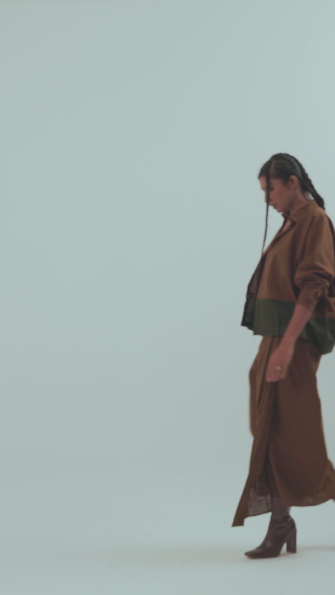 WRAP AROUND LUNGI | BARK BROWN