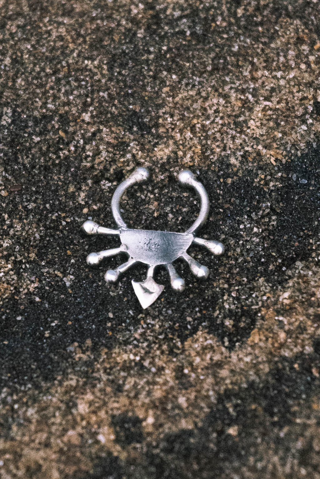 Sun septum silver
