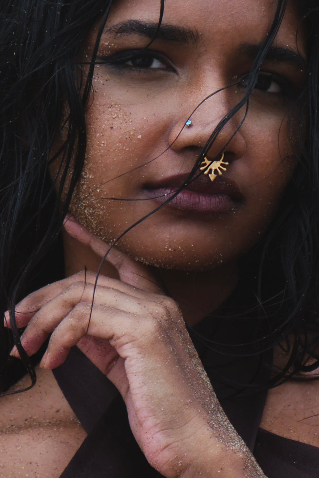 Sun septum gold