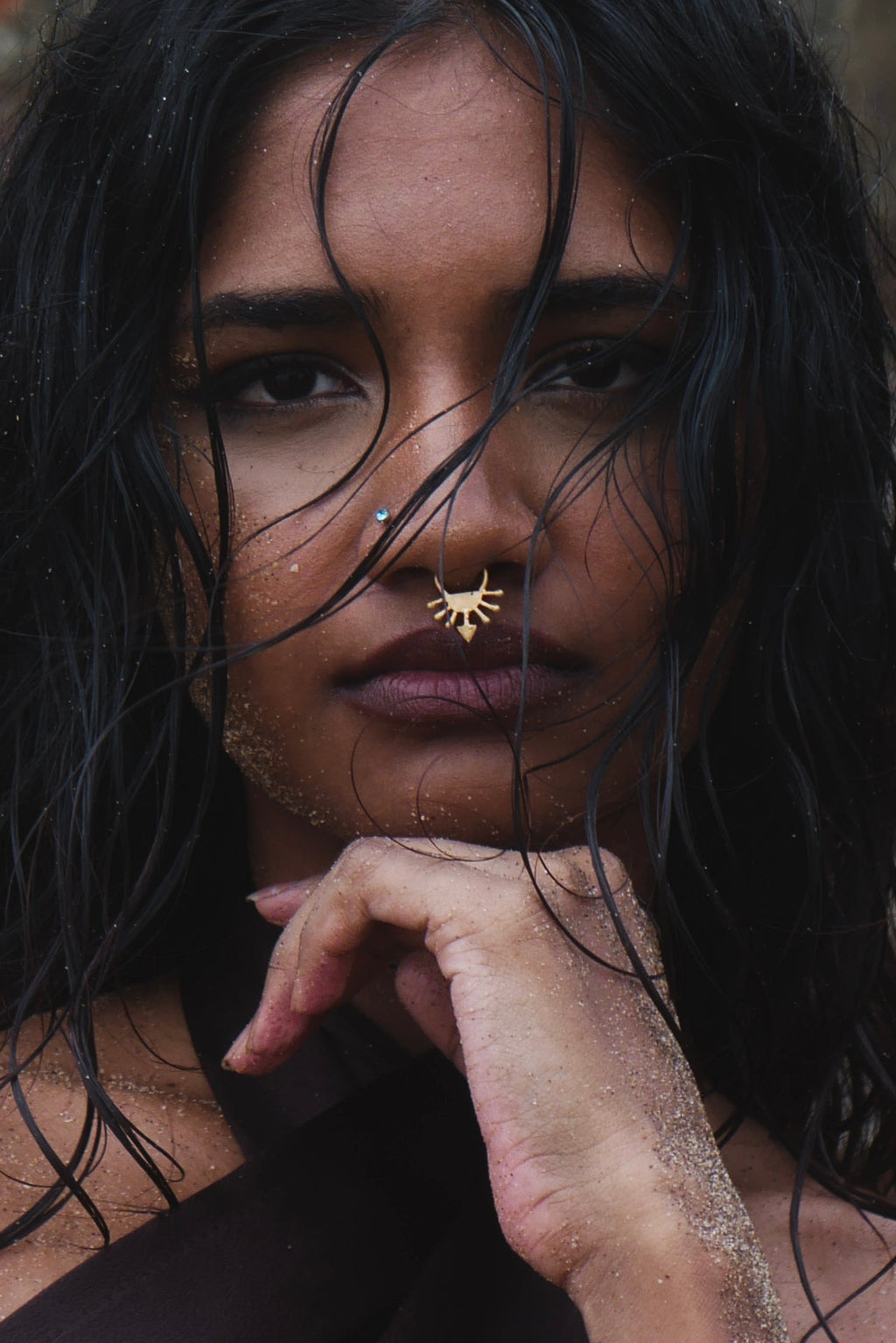 Sun septum gold